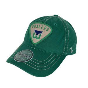 NHL Zephyr Hartford Whalers Green Adjustable Hat